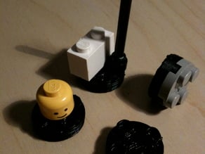 Lego Compatible Disc Buttons