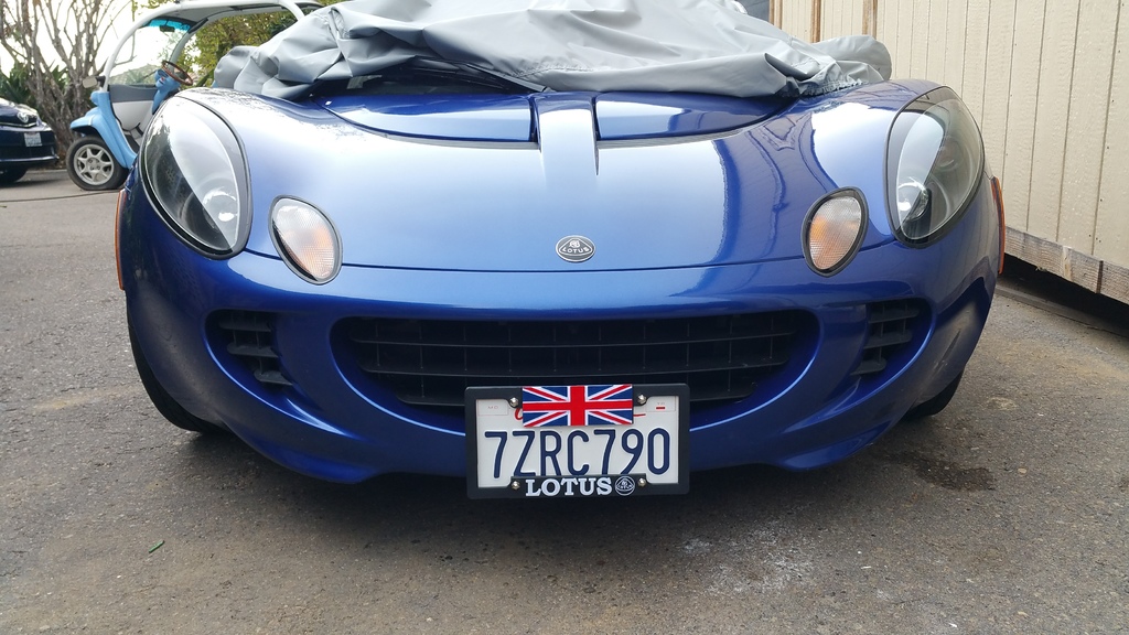 Lotus License Plate Frame