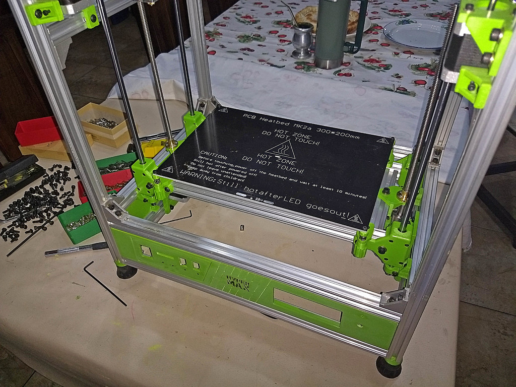 Dual Z and Bed Mount for Hypercube