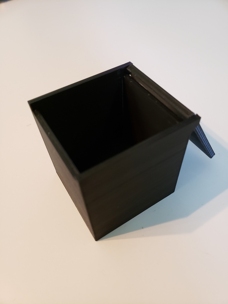 3x3 Rubik's Cube Box (Hinged Lid)