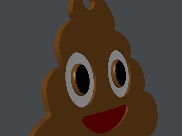 Poo Emoji Ornament