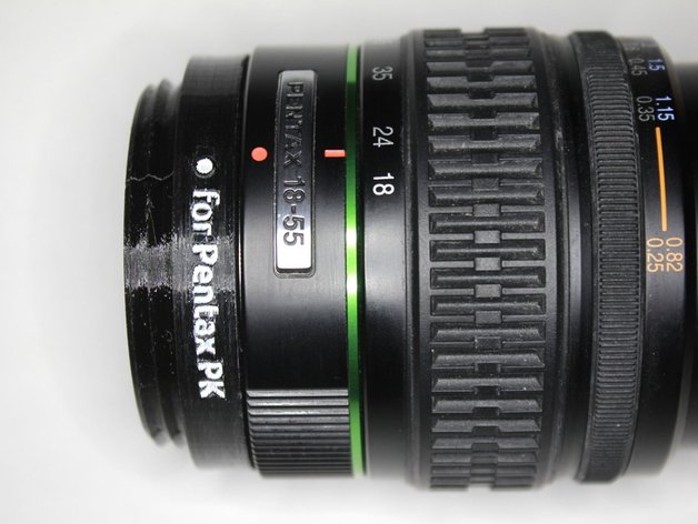 Pentax PK mount lens adapter for GuerillaBeam