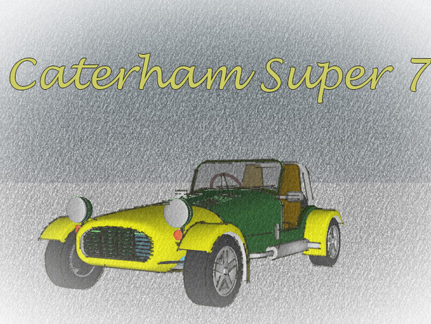 Caterham Super Seven 7 car for #WeLoveCars collection by whatakuai