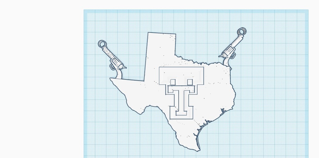 Texas Tech Necklace thing 