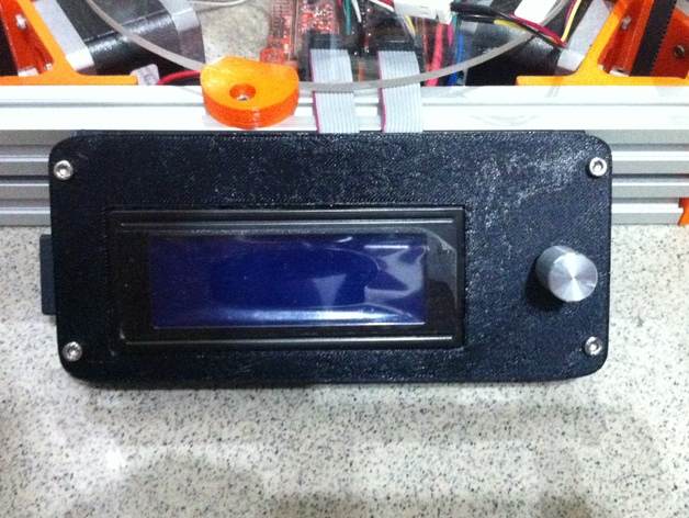 LCD controller mount