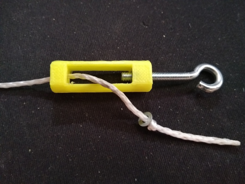 Turnbuckle for M4 nut / rope lock / tensioner