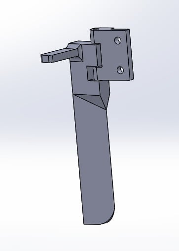 Rudder System for RC (speed)boat