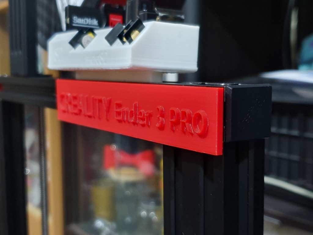 Printer Name Plate - Ender 3 Pro