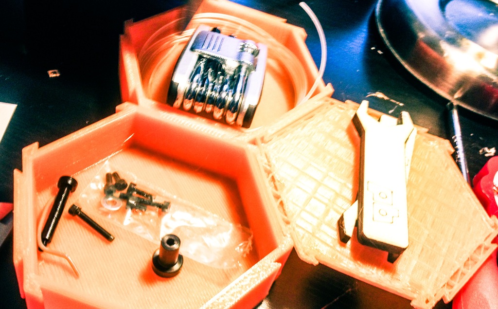 Hex Box with Bottom