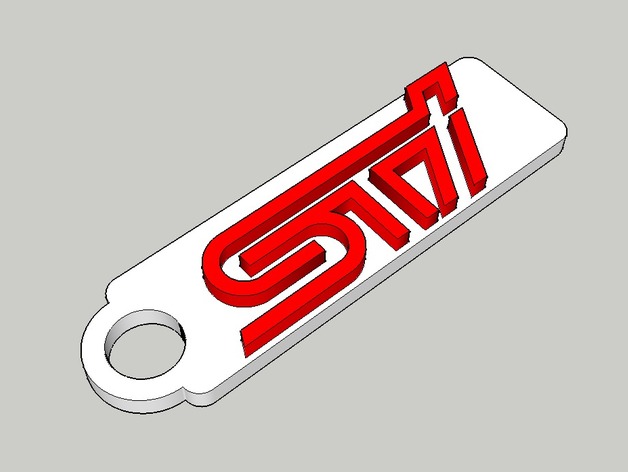 Subaru STI Keyrings
