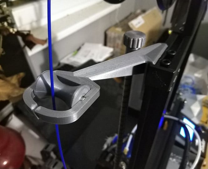 Filament guide with roller - Ender 3