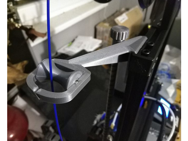 Filament Guide With Roller Ender 3