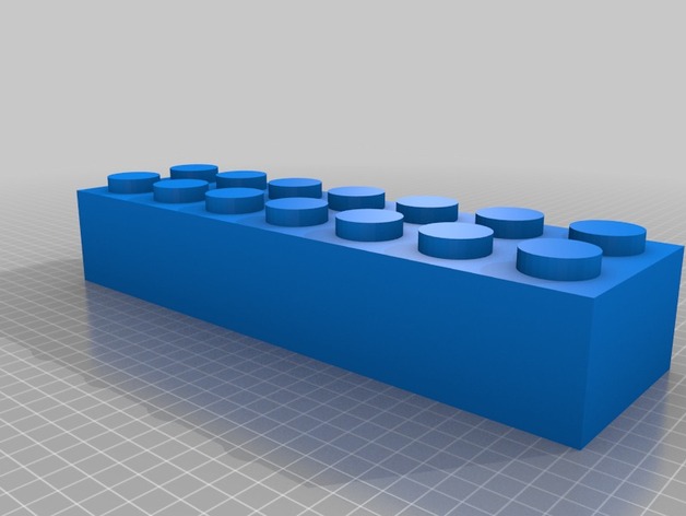 2x7_Lego Sandcastle Mold