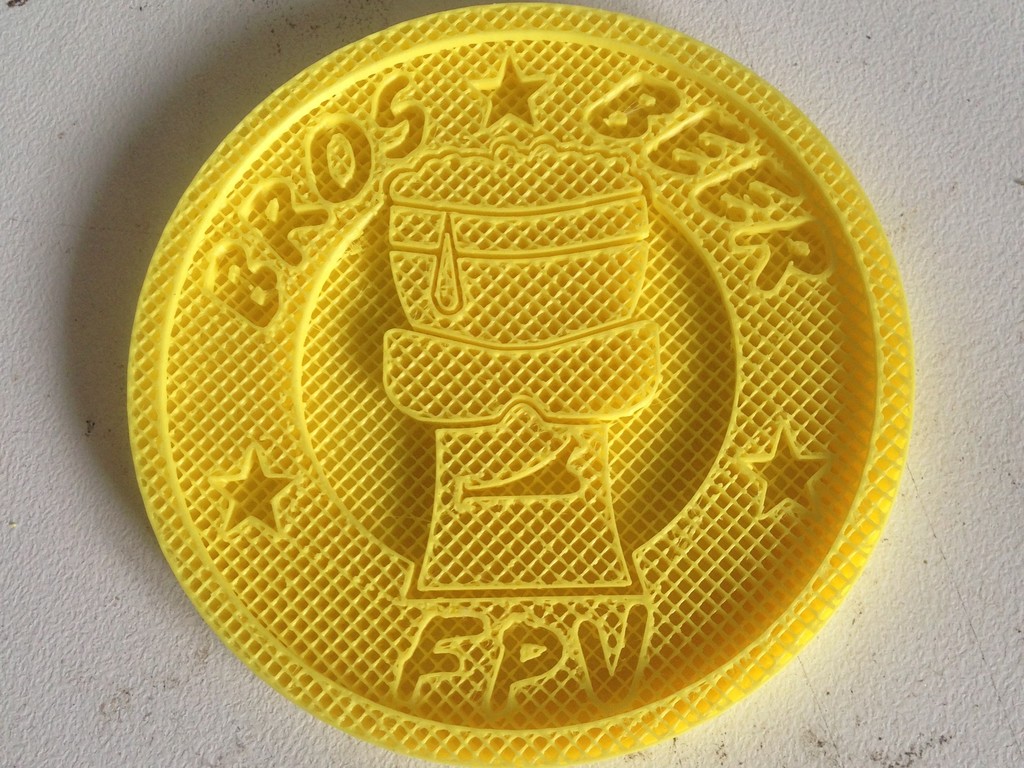 Bros Beer FPV Coaster