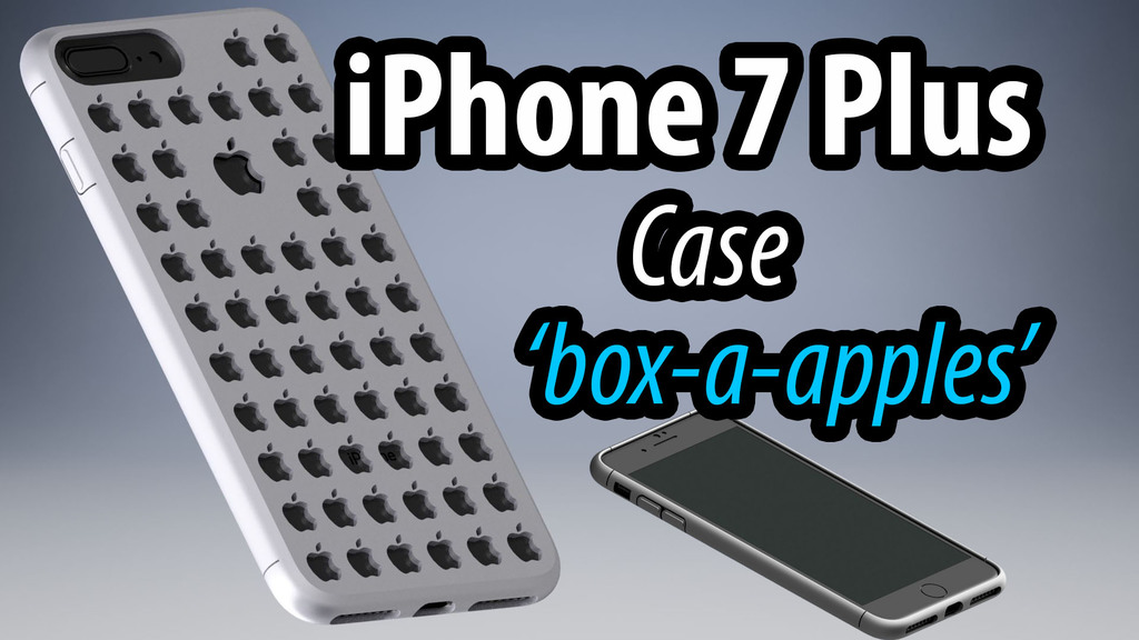 iPhone 7 Plus Case 'box of apples'