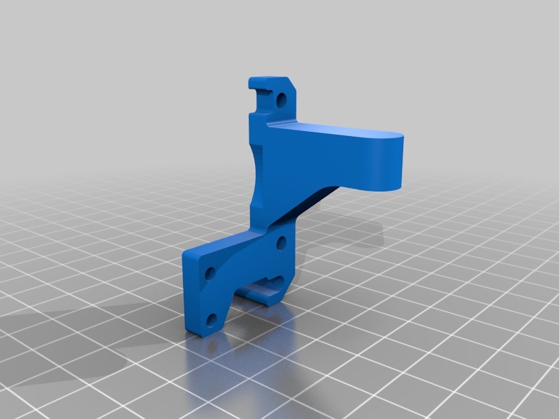 CETUS 3D Printer z-axis shock damper with Y-endstop trigger