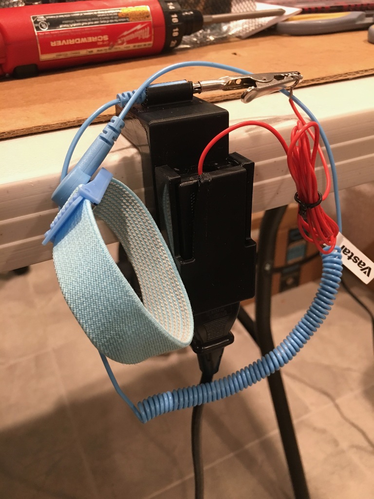 Bench Clamp for Anti-Static Wristband