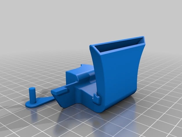 Rear Active Cooling Duct v2 for FlashForge Creator and Makerbot Replicator 1