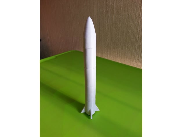 Multi stage toy rocket
