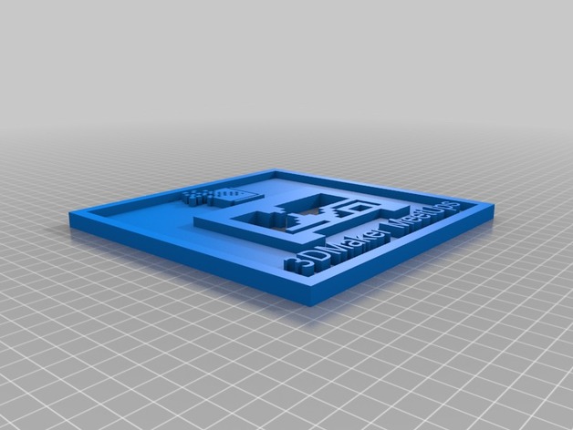 3D Maker MeetUps coaster