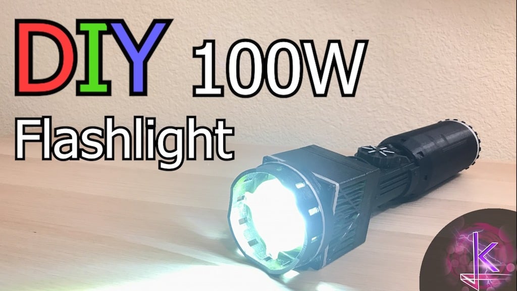 DIY 100W Flashlight