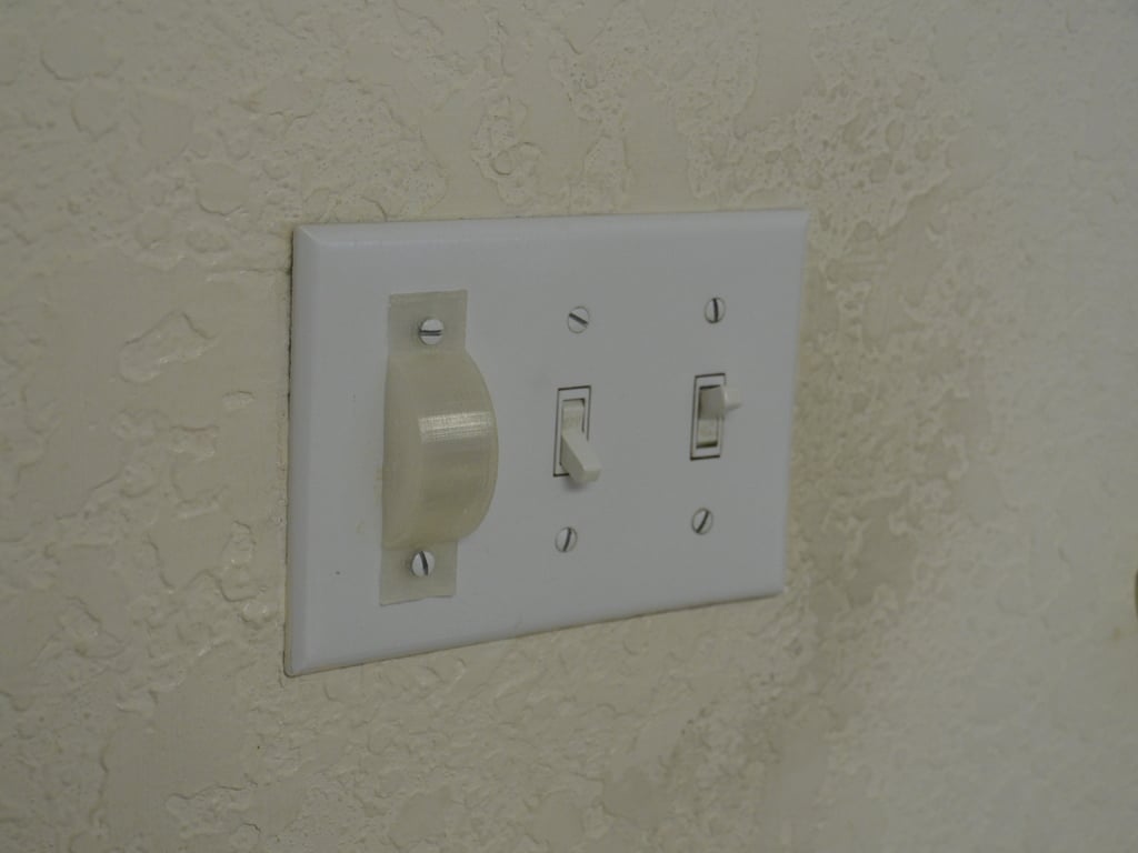 Light switch blocking cover