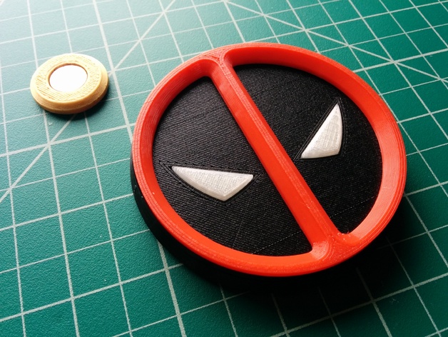 Deadpool Magnetic Symbol