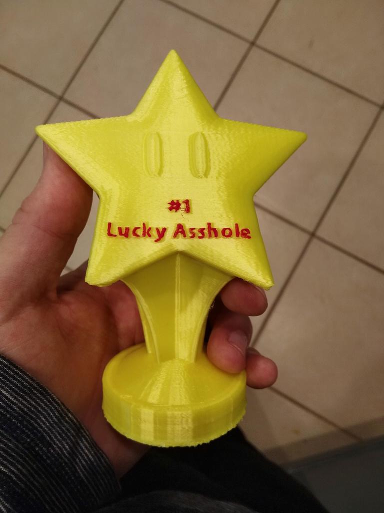 Mario Party Trophy Lucky