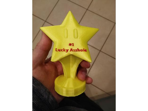 Mario Party Trophy Lucky