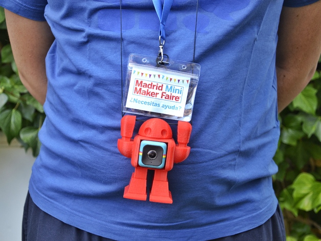 Maker Faire Robot Polaroid Cube