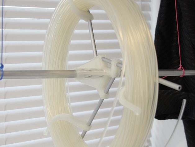 Simple Filament Spool using Aluminium Tube
