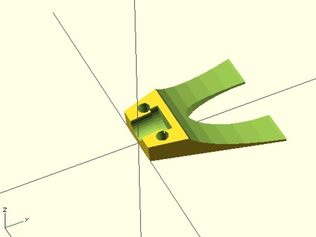 parametric rubber band propeller twister