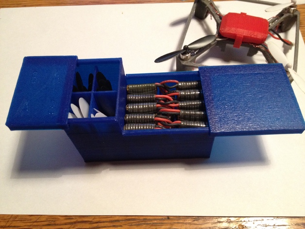 Hubsan Battery / Prop Box