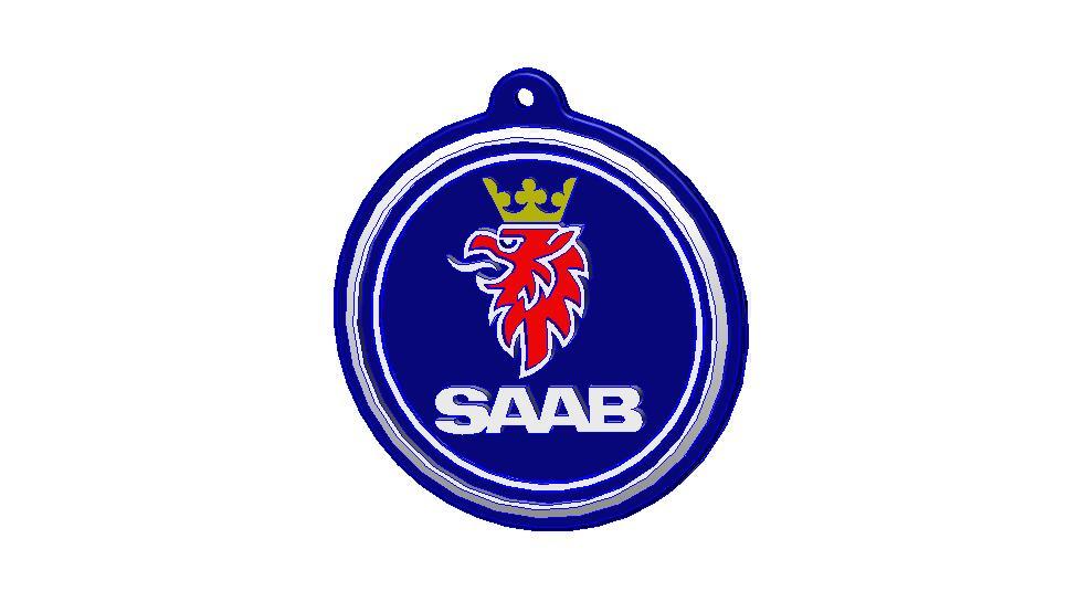 SAAB logo/keyring