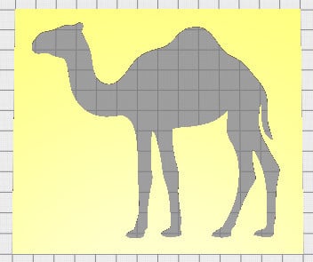 Animal Stencil (Cheetah & Camel) for Kids Fun Drawing