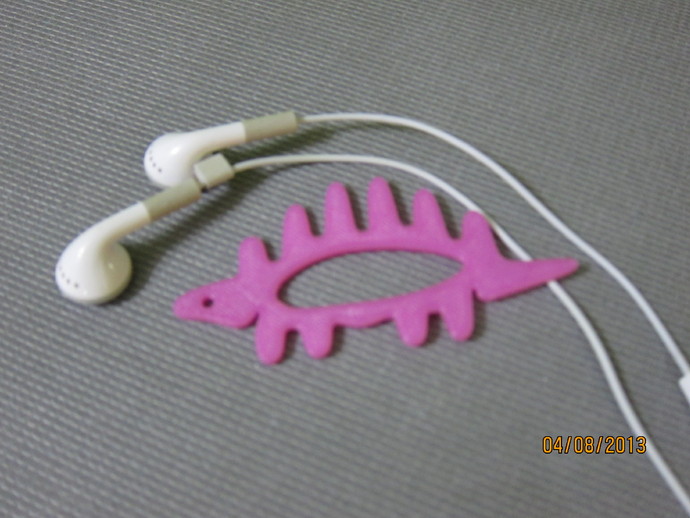 Stegosaur Headphone Cable Winder