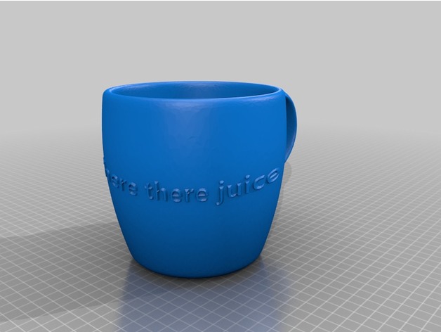 there there juice mug