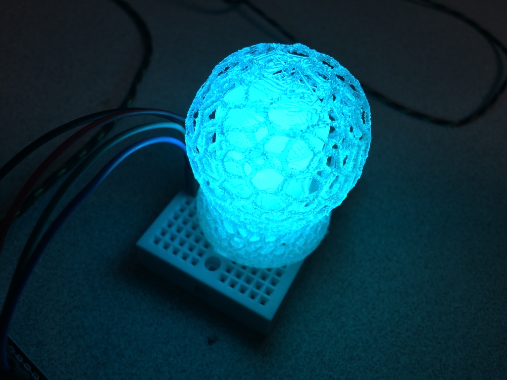 RGB LED Cover for Feather Lamp