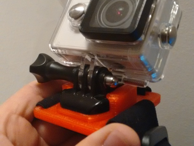 GoPro replacement headstrap mount, with clip