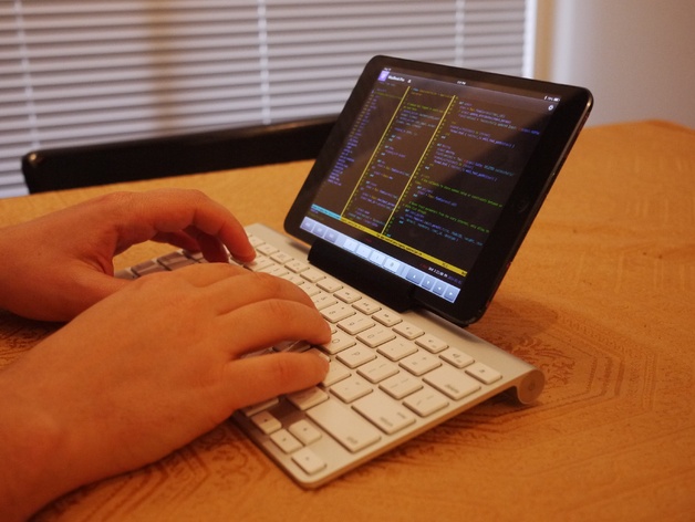 Ipad Mini + Apple Wireless Keyboard Holder
