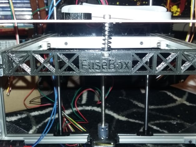 Fusebox 3 point bed leveling adapter(now with LOGO!)
