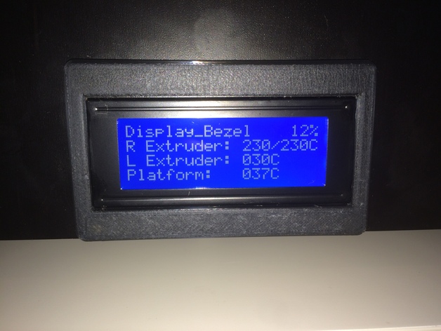 CTC Printer Display Bezel