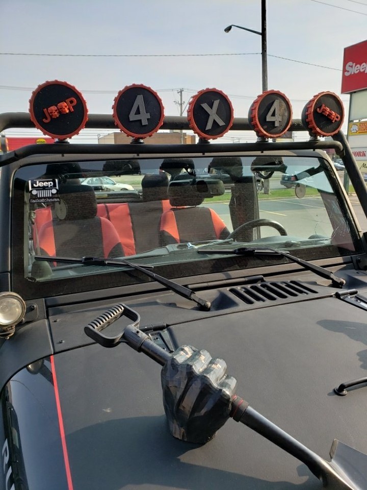 Jeep light covers