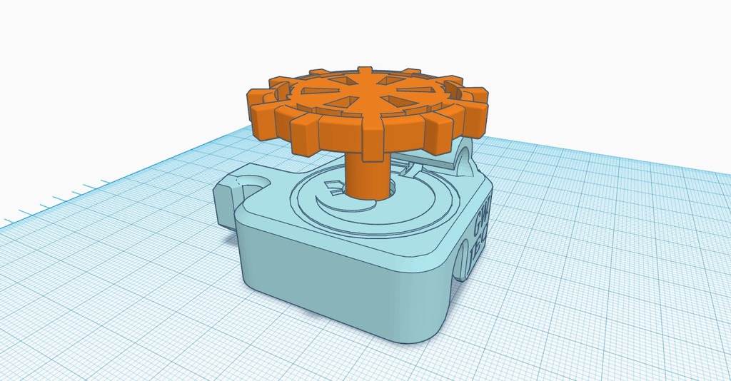 CR-10 Extruder Cover & Knob v3 for Direct Drive