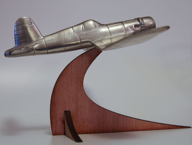 Model plane stand