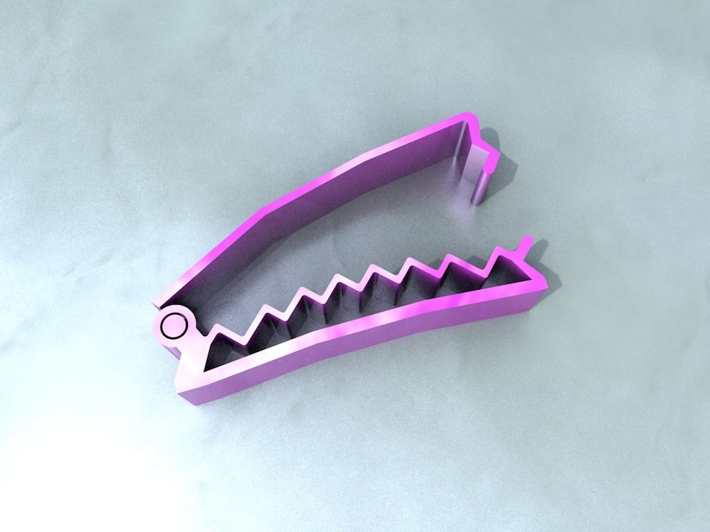 Hair Clip (print-in-place)