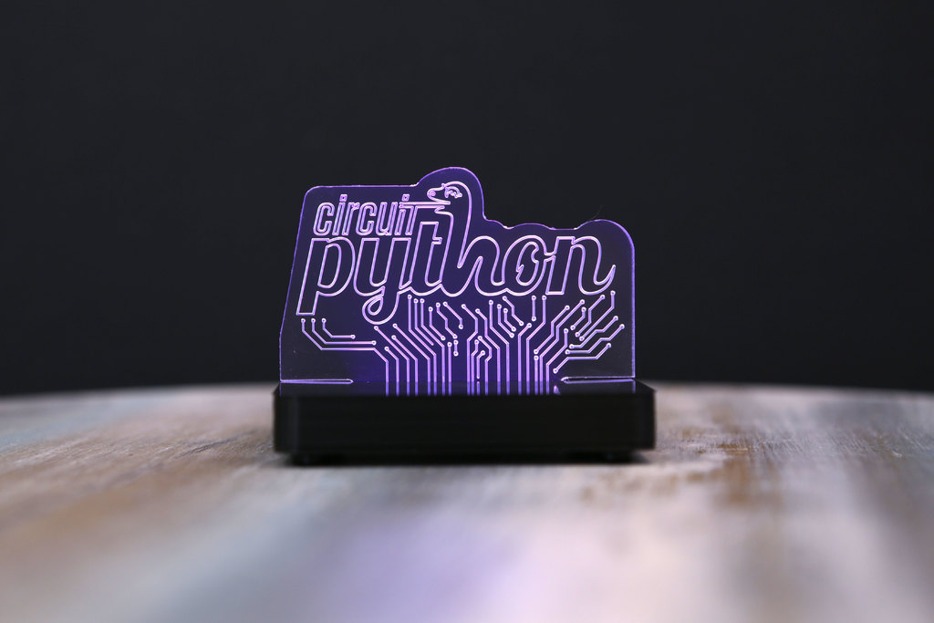 LED Acrylic Sign with NeoPixels and Circuit Python