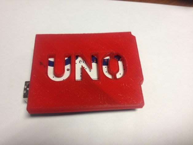 Arduino UNO clip-on bumper