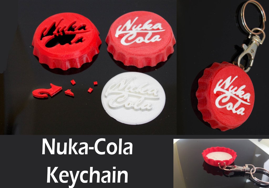 Fallout Collectibles, Nuka Cola Keychain Bottle Opener