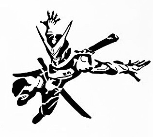 Sentai Genji stencil 3
